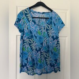 Lilly Pulitzer Etta V-Neck Top